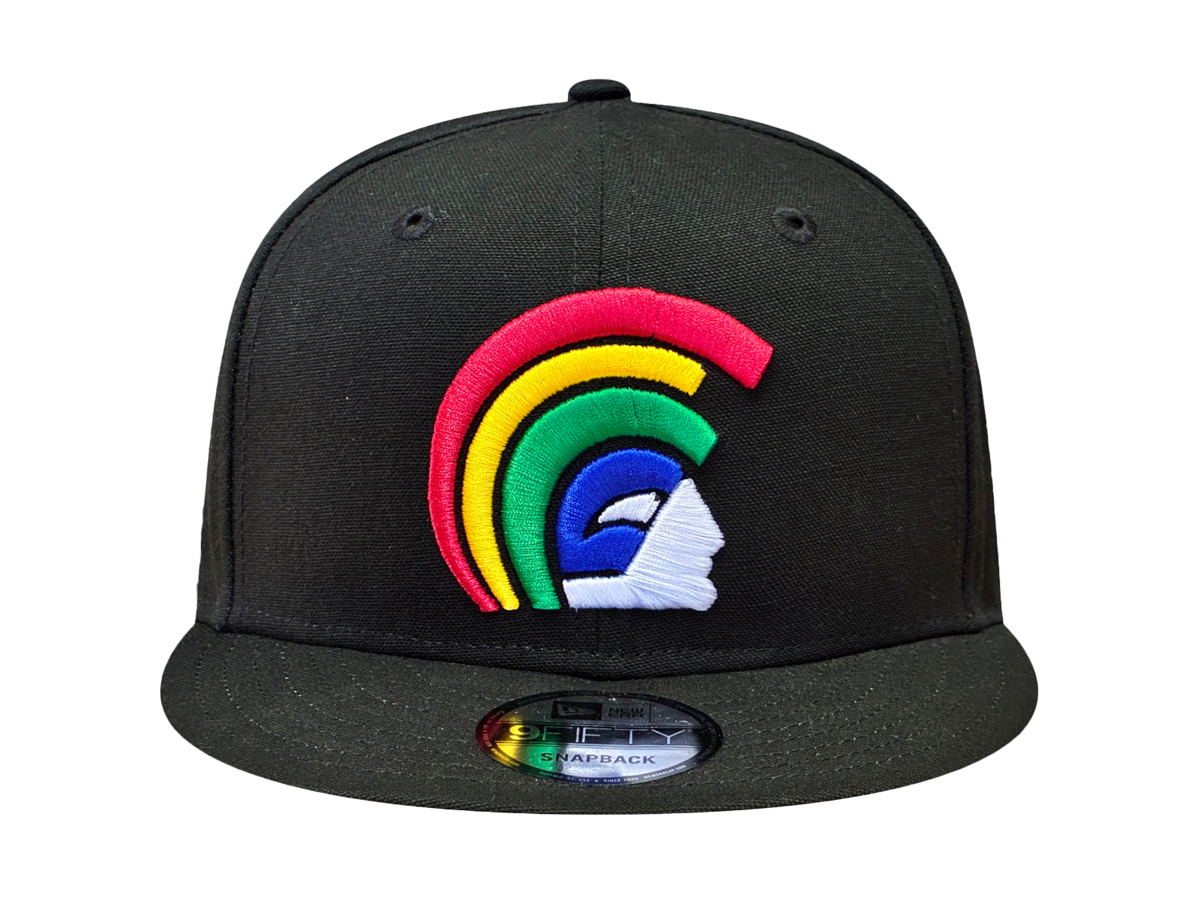 CM25 MUA SNAPBACK - BLACK COTTON CANVAS / MURAKAMI