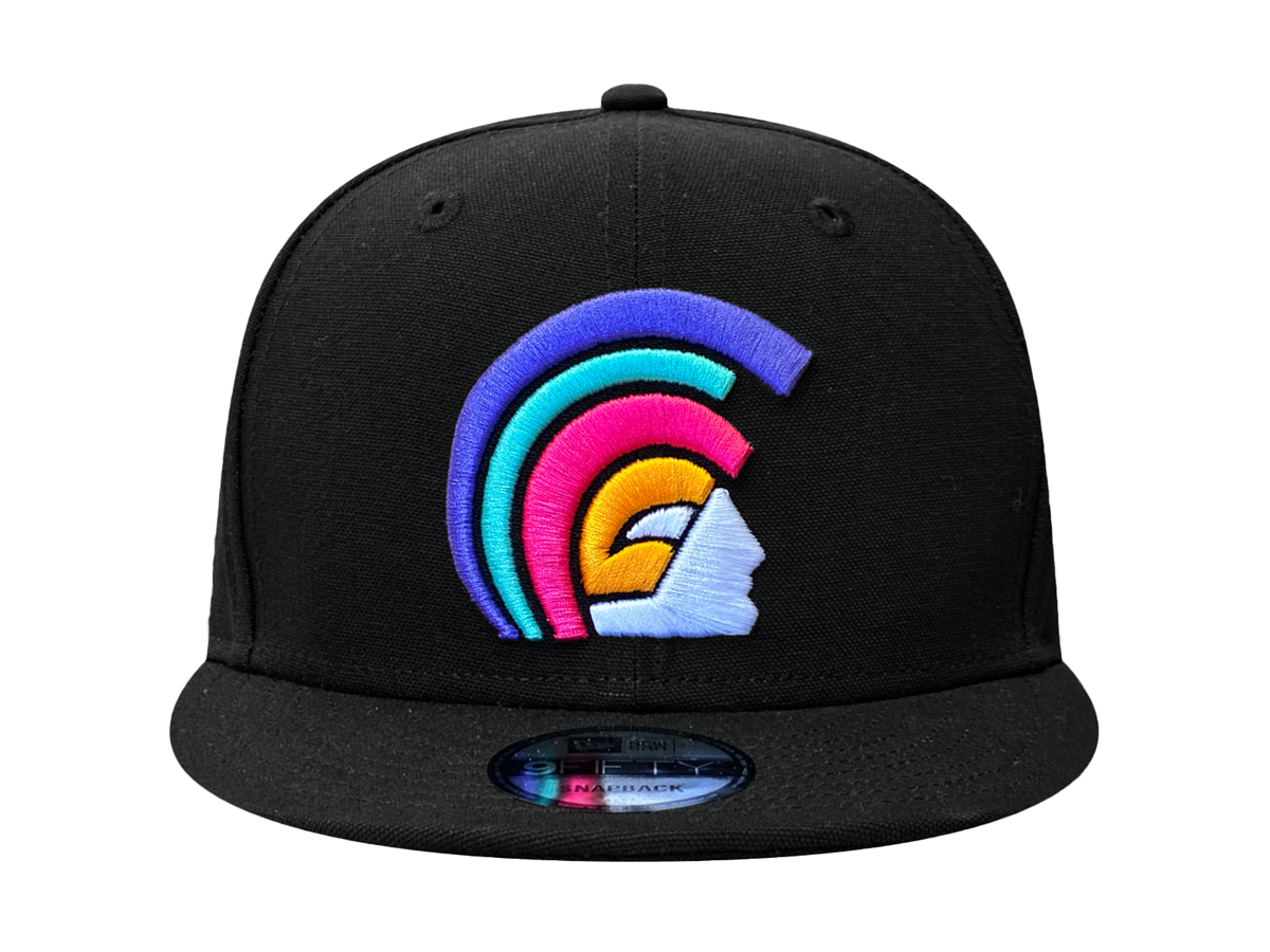 SBS25 MUA SNAPBACK - BLACK COTTON CANVAS / PTPO