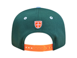 Load image into Gallery viewer, MUA SNAPBACK - DK GREEN / ORANGE
