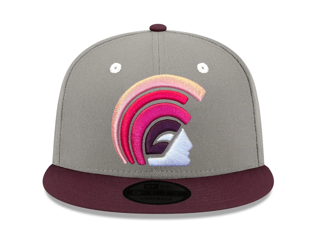 MUA SNAPBACK - GRAY / MAROON