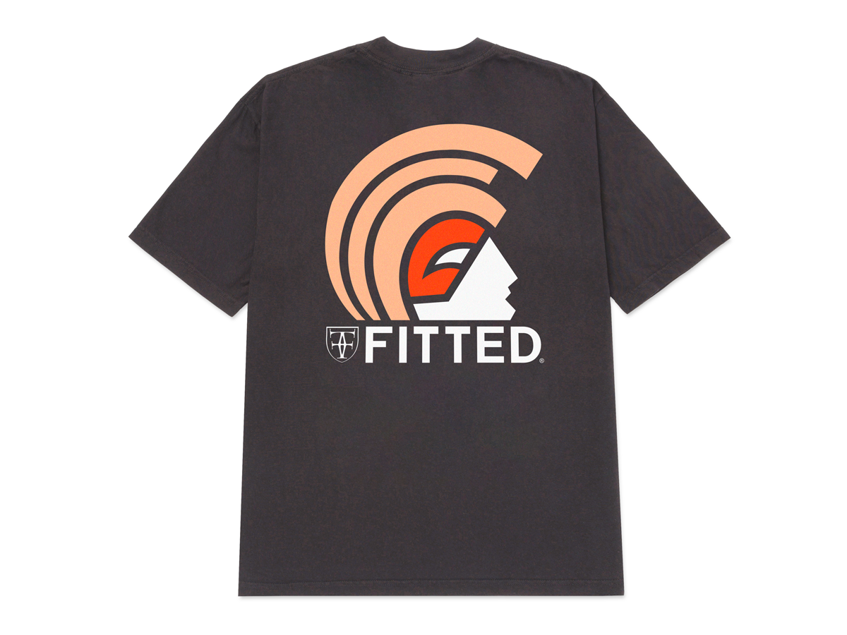 MUA TEE - VINTAGE BLACK / PEACH