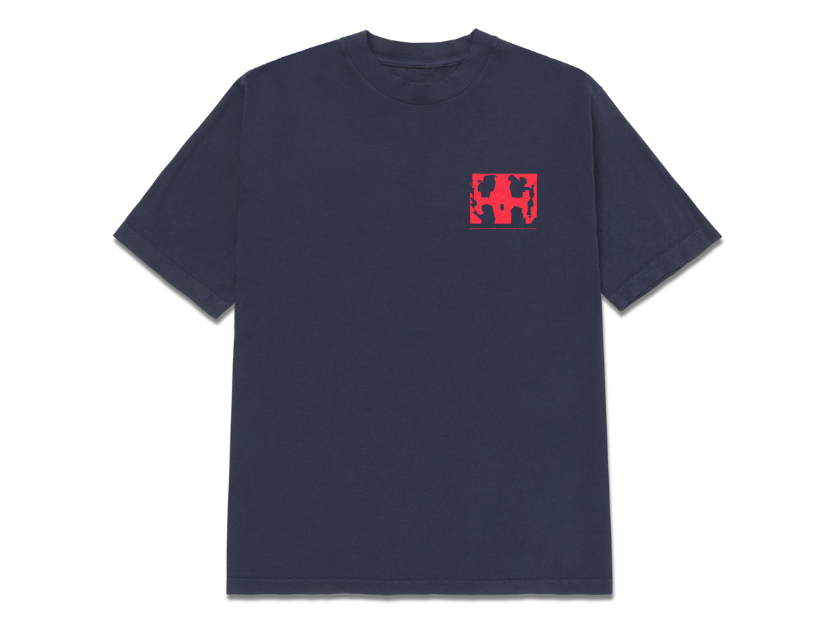 NIHONIHO TEE - DOLPHIN BLUE