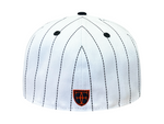 Load image into Gallery viewer, PRIDE FITTED - WHITE NAVY PINSTRIPE / NAVY
