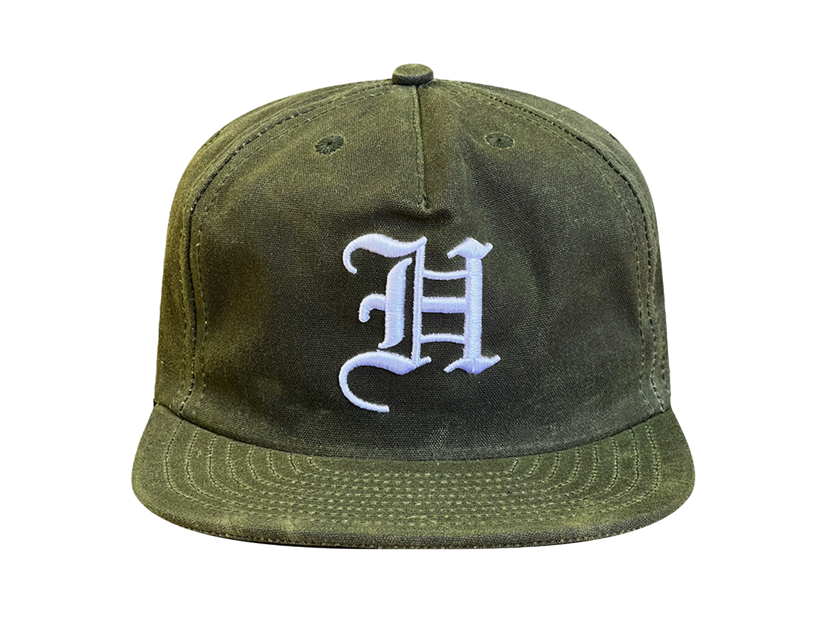 PRIDE UNSTRUCTURED SNAPBACK - OLIVE WAXED