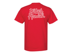 Load image into Gallery viewer, CHICKEN SCRATCH TEE - RED

