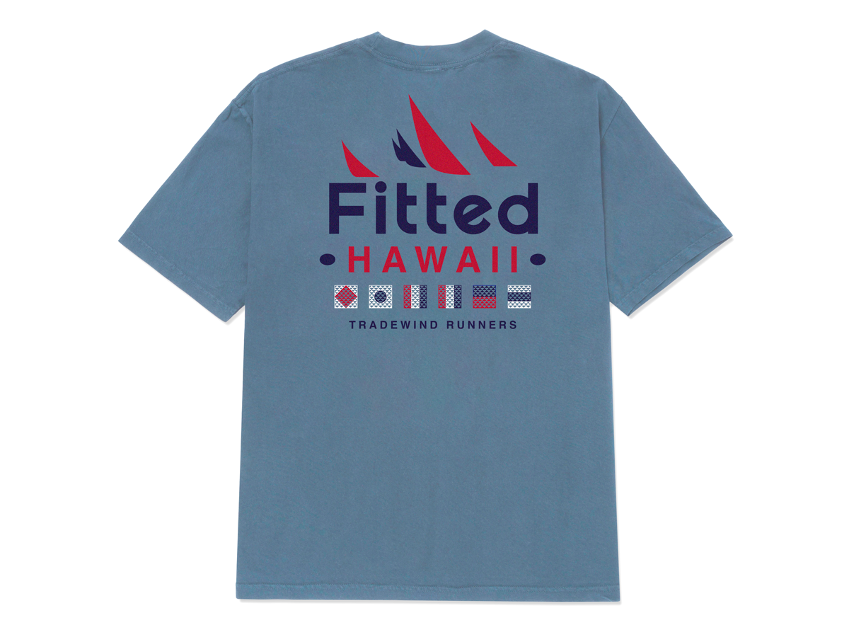 SEAWORTHY TEE - CLEAR BLUE