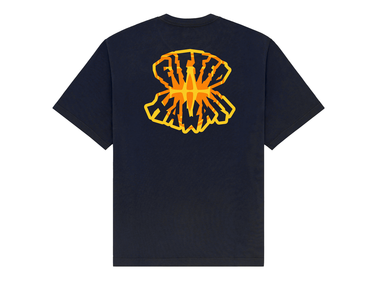 SWIMMING IN THE STREETS TEE - NAVY