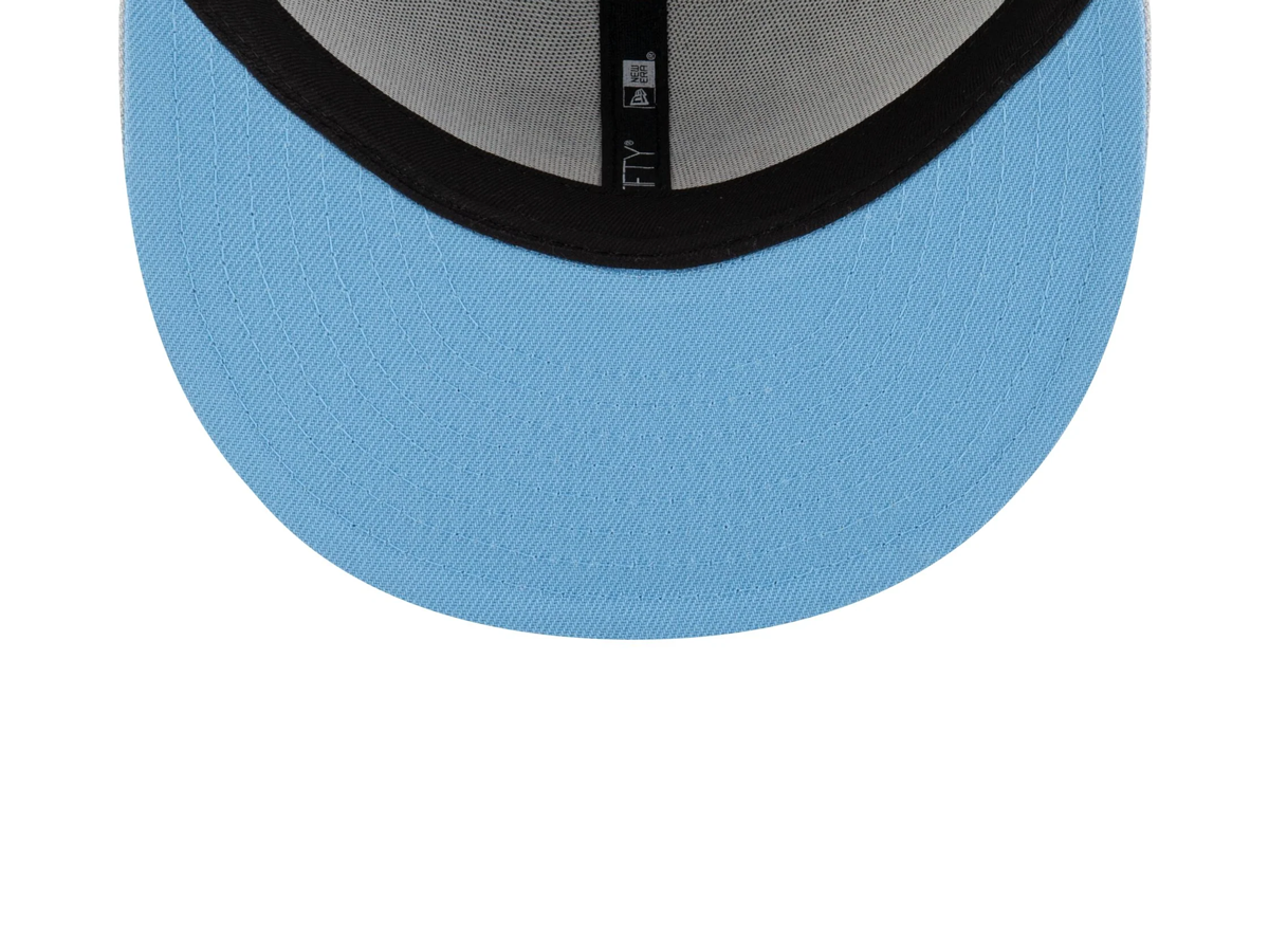 FOREVERMORE FITTED - GRAY / SKY BLUE UV