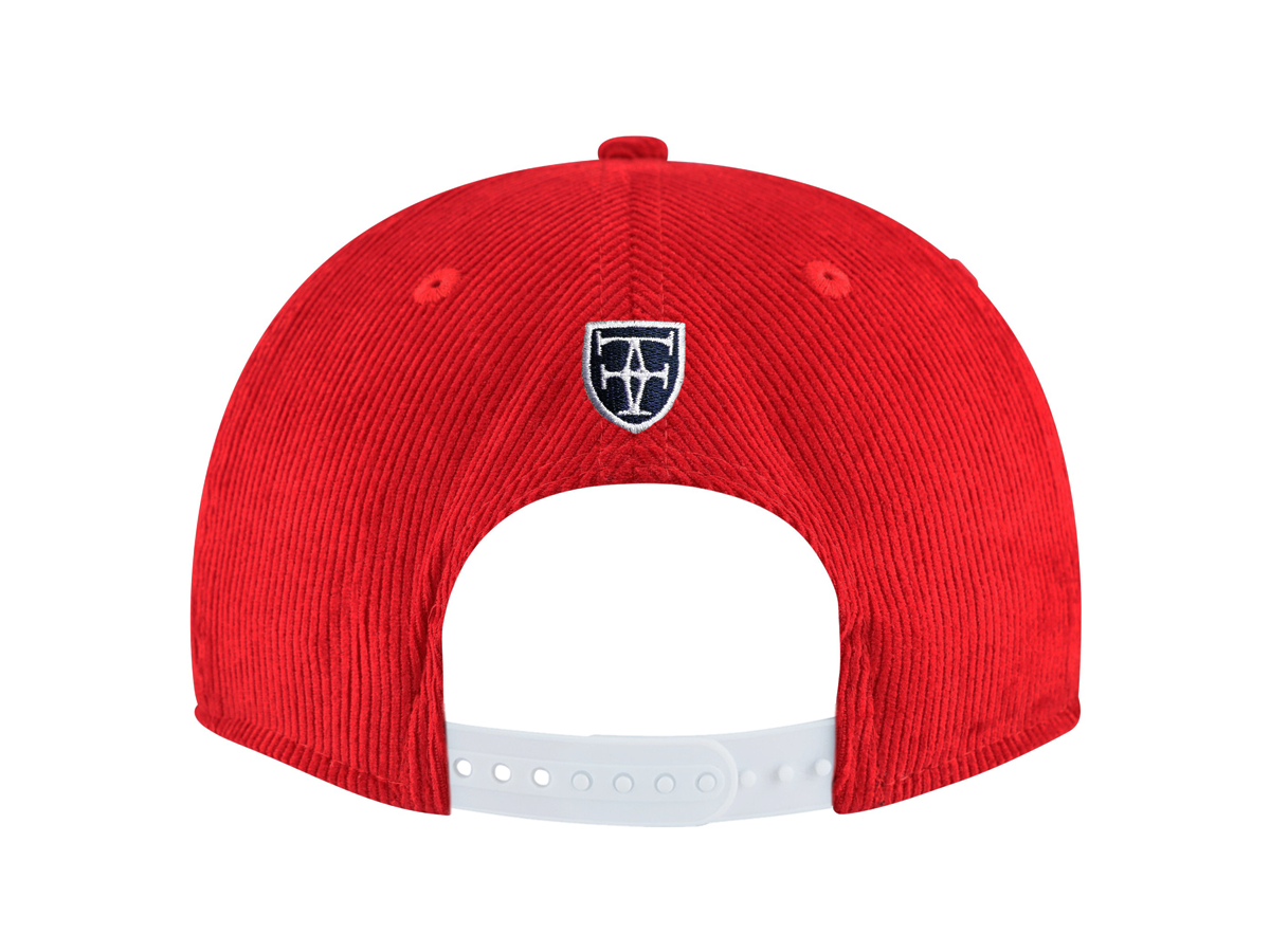 SLAPSWIND SNAPBACK - RED CORDUROY