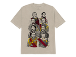 Load image into Gallery viewer, SITTING ON A THRONE OF GOLD TEE - BEIGE
