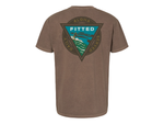 Load image into Gallery viewer, SOUTH SHORE SIREN TEE - WASHED BROWN
