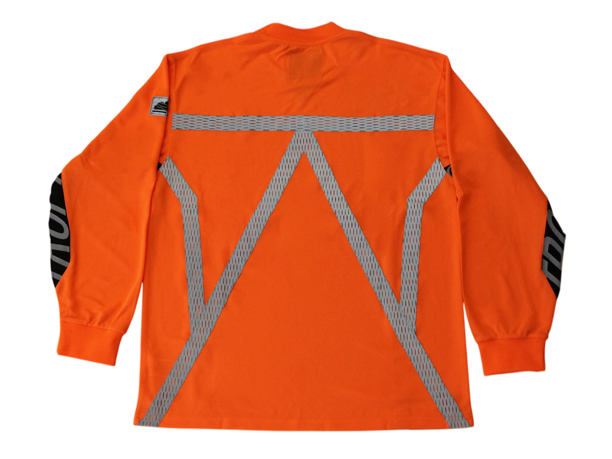 TROPTECH TREELINE LONG SLEEVE - SAFETY ORANGE