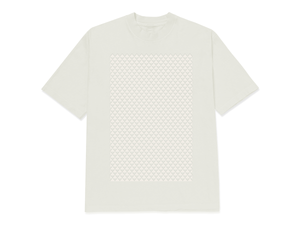 TRILOCKS TEE - OFF WHITE / TONAL PUFF PRINT