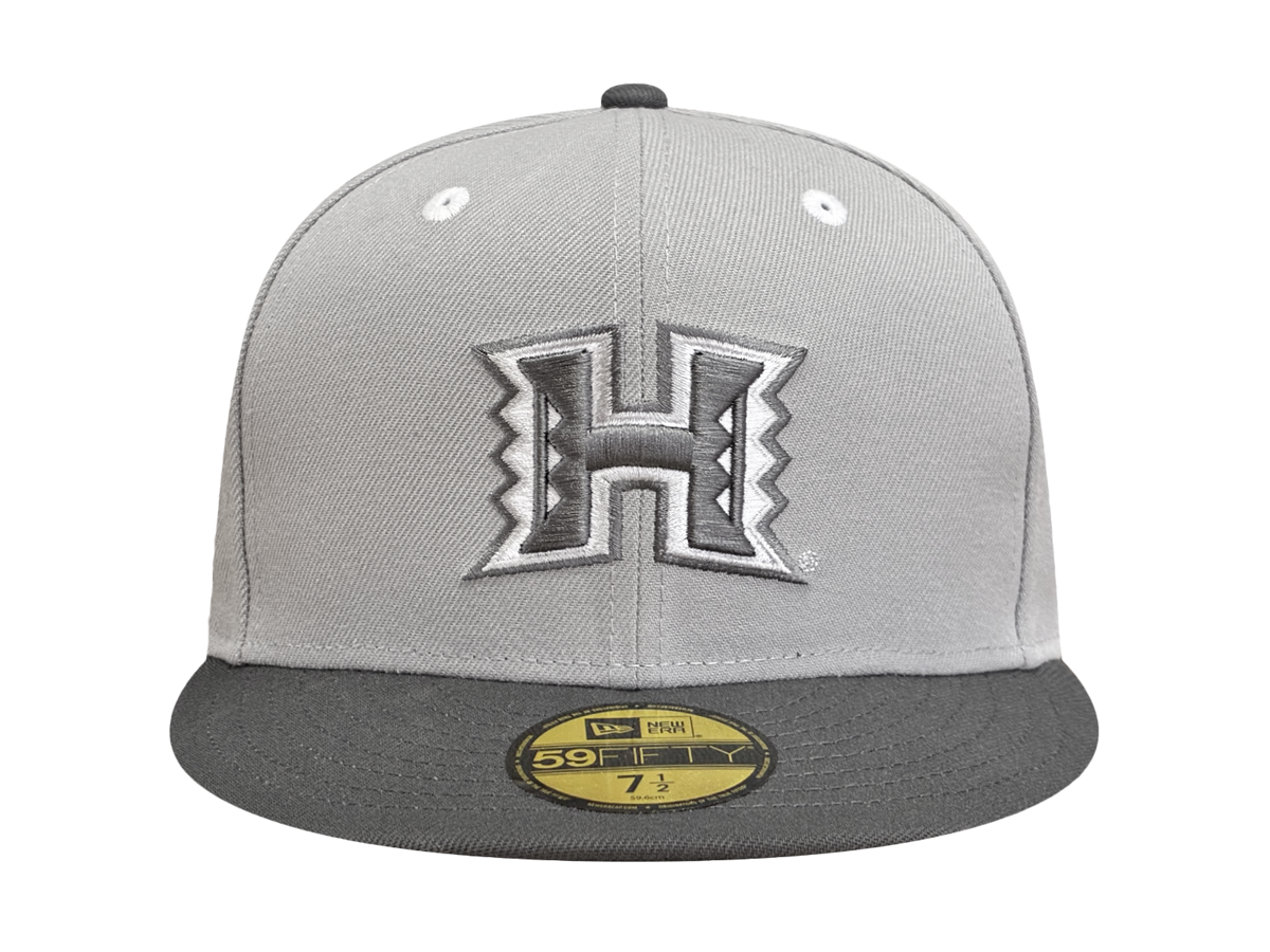 UH FITTED - GRAY / GRAPHITE – FITTED HAWAIʻI