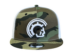 Load image into Gallery viewer, VANGUARD SNAPBACK - WOODLAND CAMO / WHITE TRUCKER
