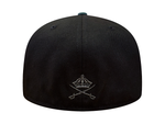 Load image into Gallery viewer, WESN FITTED - BLACK / DK GREEN
