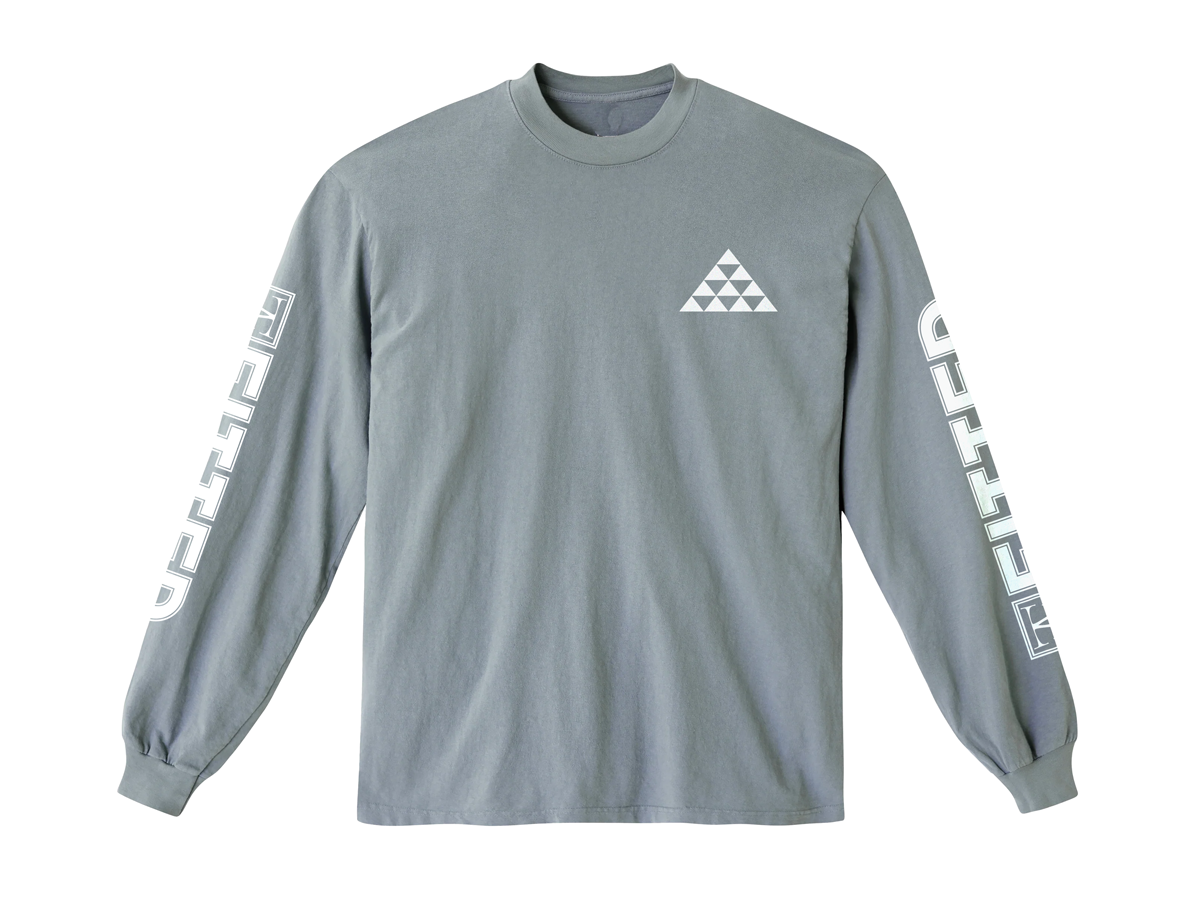 WTCF LOGO L/S TEE - EUCALYPTUS