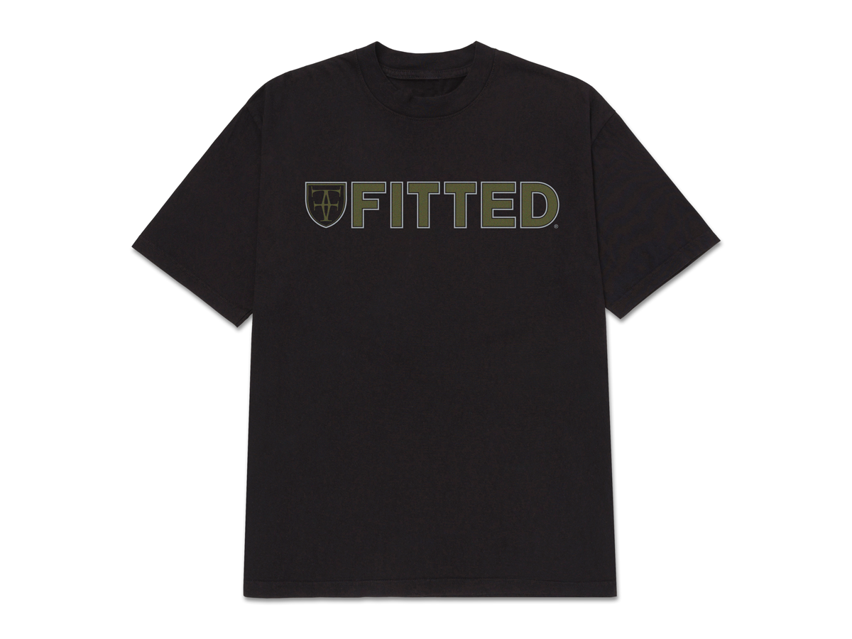 WTCF TEE - BLACK / OLIVE