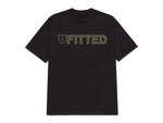 Load image into Gallery viewer, WTCF TEE - BLACK / OLIVE
