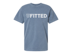 Load image into Gallery viewer, WTCF LOGO TEE - WASHED NAVY

